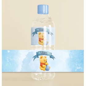 Ετικέτα για μπουκάλι νερού baby Winnie 21X4cm - ΚΩΔ:553134-26-BB