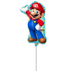 Μπαλόνι foil 20X30cm mini shape Super Mario Bros - ΚΩΔ:32027-BB