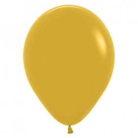Μπαλόνι latex 13cm μουσταρδί - ΚΩΔ:13506023-BB