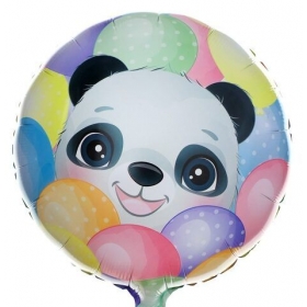Μπαλόνι foil 45cm αρκουδάκι panda - ΚΩΔ:BB0007884-BB