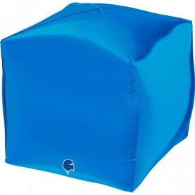 Μπαλόνι foil 39cm μπλε 4D κύβος - ΚΩΔ:74300B-BB