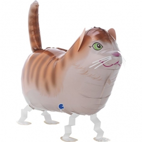 Μπαλόνι foil 43cm γάτος που περπατάει - ΚΩΔ:PW02-BB