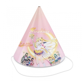 Καπελάκι πάρτυ Sailor Moon με όνομα 17cm - ΚΩΔ:P259111-140-BB