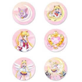 Ξύλινες κονκάρδες Sailor Moon 5cm - ΚΩΔ:P25964-177-BB