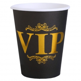 Χάρτινο ποτήρι πάρτυ crowned VIP 270mL - ΚΩΔ:BB0006778-BB