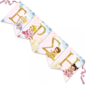 Σημαιάκια Baby Πριγκίπισσες Disney με όνομα - ΚΩΔ:P25965-133-BB