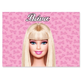 Χάρτινο σουπλά τραπεζιού Barbie - ΚΩΔ:D1406-185-BB