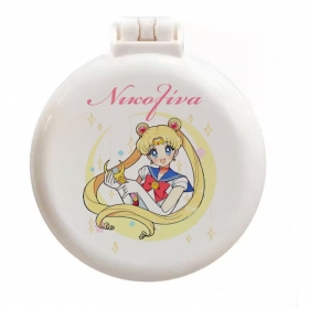 Καθρεφτάκι με χτενάκι - Sailor Moon με όνομα 6.5cm - ΚΩΔ:2092303-24-BB