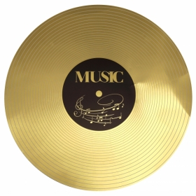 Σουπλά Τραπεζιού Χρυσός Δίσκος Μουσικής - ΚΩΔ:6668-BB