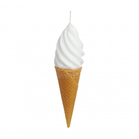 Πασχαλινή λαμπάδα παγωτό χωνάκι 6X21cm - ΚΩΔ:1431003-AD