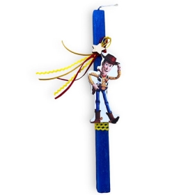 Πασχαλινή λαμπάδα Woody - Toy Story 38cm - ΚΩΔ:LAM01-2-BB