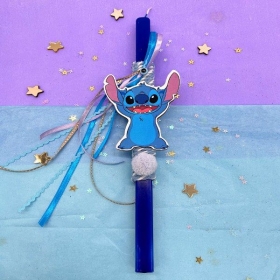 Πασχαλινή λαμπάδα Lilo & Stitch 38cm - ΚΩΔ:LAM01-5-BB