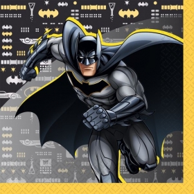 Χαρτοπετσέτες Batman 33X33cm - ΚΩΔ:9915091-BB