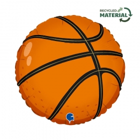 Μπαλόνι ανακυκλώσιμο 45cm μπάλα basket - ΚΩΔ:G78206-BB