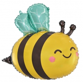 Μπαλόνι foil 50X55cm ντροπαλή μελισσούλα - ΚΩΔ:BF-HPSZ-BB