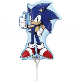 Μπαλόνι foil 35cm mini shape Sonic - ΚΩΔ:227L717-BB