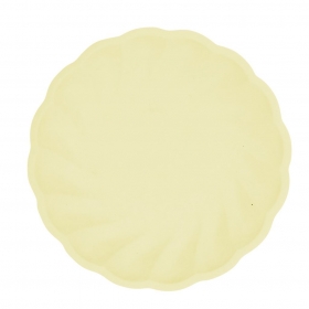 Πιάτο γλυκού Vert Décor κίτρινο 18.8cm - ΚΩΔ:9918257-BB