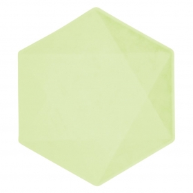 Πιάτο εξάγωνο Vert Décor πράσινο 20.8X18.1cm - ΚΩΔ:9918240-BB