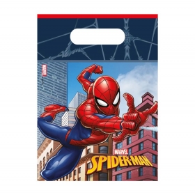 Πλαστικό τσαντάκι για δωράκια Spiderman 23X17cm - ΚΩΔ:94082-BB