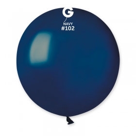Μπαλόνι latex 48cm navy μπλε - ΚΩΔ:13619102-BB