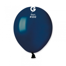 Μπαλόνι latex 13cm navy μπλε - ΚΩΔ:13605102-BB