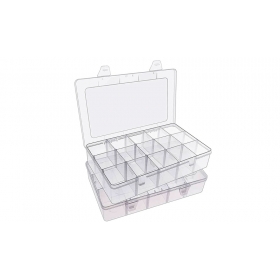 Πλαστικό κουτί με θήκες 28X16.5X5.7cm - ΚΩΔ:506260