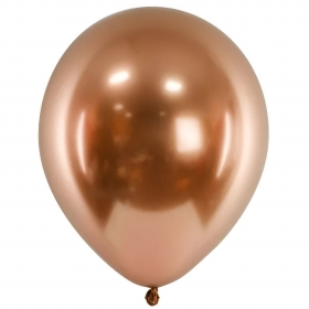 Σετ μπαλόνια latex 30cm glossy rosegold - ΚΩΔ:CHB1-020-10-BB