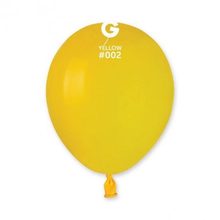 Κιτρινα Μπαλονια 5΄΄ (12,7Cm) Latex – ΚΩΔ.:1360502-Bb