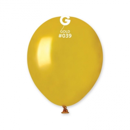 Χρυσα Μπαλονια 5΄΄ (12,7Cm) Latex – ΚΩΔ.:1360539-Bb