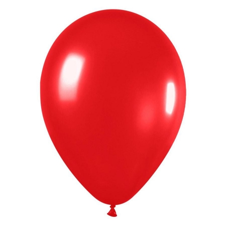 Μεταλλικα Κοκκινο Μπαλονια 5΄΄ (12,7Cm) Latex – ΚΩΔ.:13506515-Bb