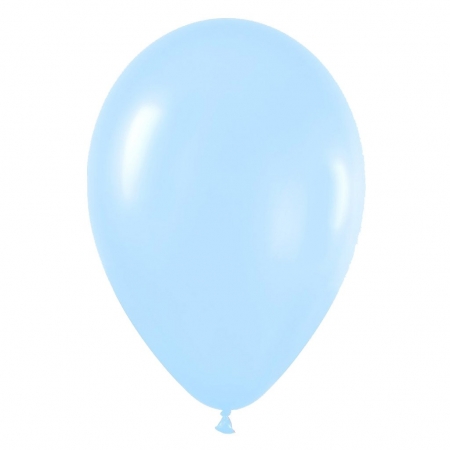 Γαλαζια Περλε Μπαλονια 9΄΄ (25Cm)  Latex – ΚΩΔ.:13509440-Bb