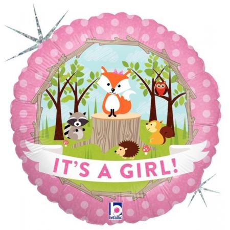 Μπαλονι Foil 45Cm Για Γεννηση "It'S A Girl" – ΚΩΔ.:36180-Bb