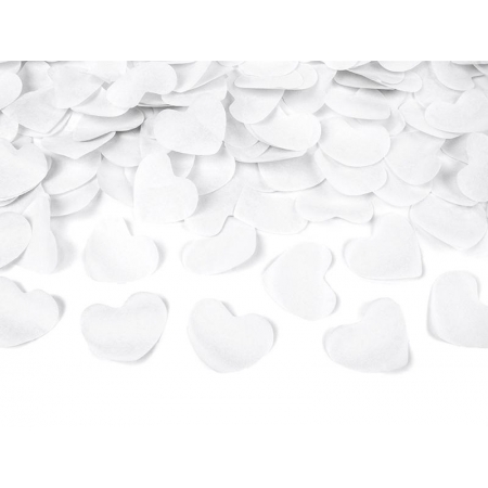 Κανονακι Με Λευκο Κονφετι Καρδιες 60Cm - ΚΩΔ:Tukw60-Bb