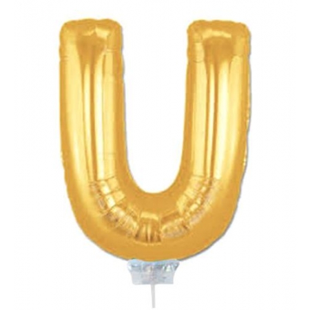 Μπαλονι Foil Χρυσο 35Cm Γραμμα U – ΚΩΔ.:526Lg1621-Bb