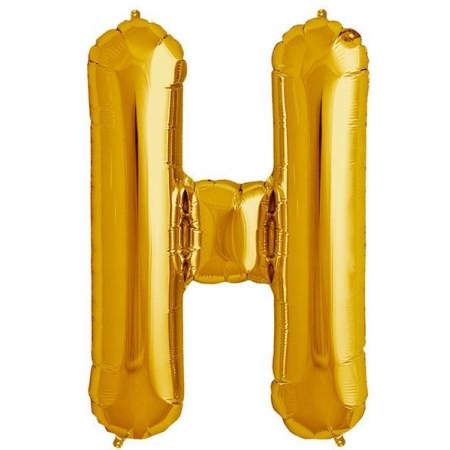 Μπαλονι Foil Χρυσο 101Cm Γραμμα H – ΚΩΔ.:533Lgg-Bb