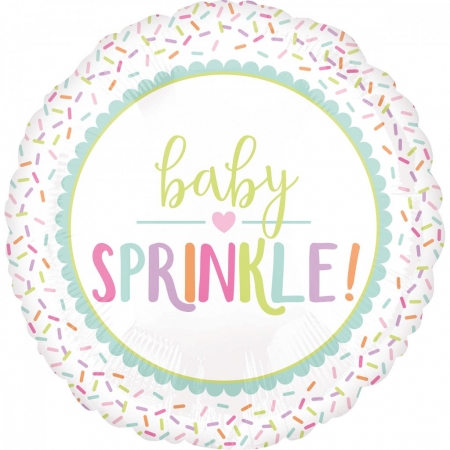 Μπαλονι Foil 45Cm Για Γεννηση «Baby Sprinkle» – ΚΩΔ.:538000-Bb