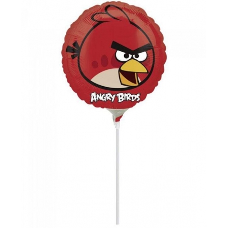 Μπαλονι Foil Mini Shape 9''(23Cm) Κοκκινο Angry Bird – ΚΩΔ.:25771-Bb