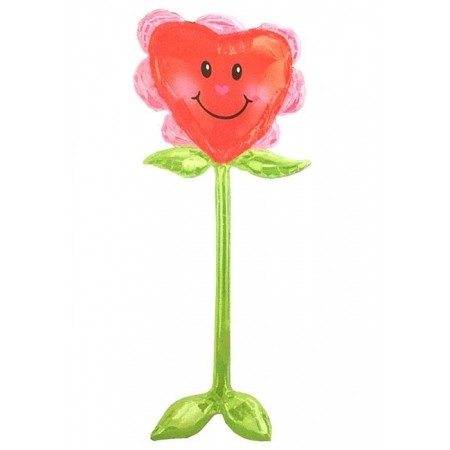 Μπαλονι Foil Airwalkers Καρδιά Λουλούδι 147 Cm – ΚΩΔ.:508152-Bb