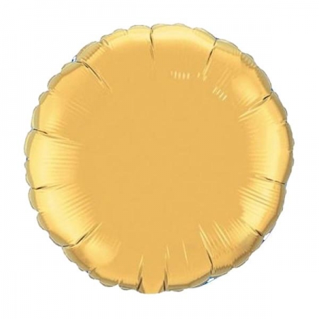 Μπαλονι Foil 18"(45Cm) Στρογγυλο Χρυσο – ΚΩΔ.:206117-Bb