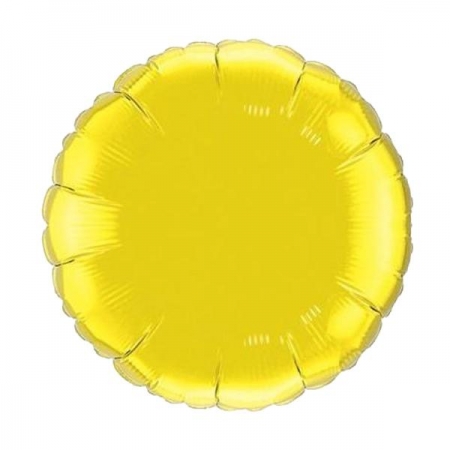 Μπαλονι Foil 18"(45Cm) Στρογγυλο Κιτρινο – ΚΩΔ.:206122-Bb