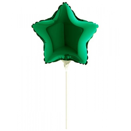Μπαλονι Foil 5"(12Cm) Mini Shape Αστερι Πρασινο – ΚΩΔ.:22850-Bb