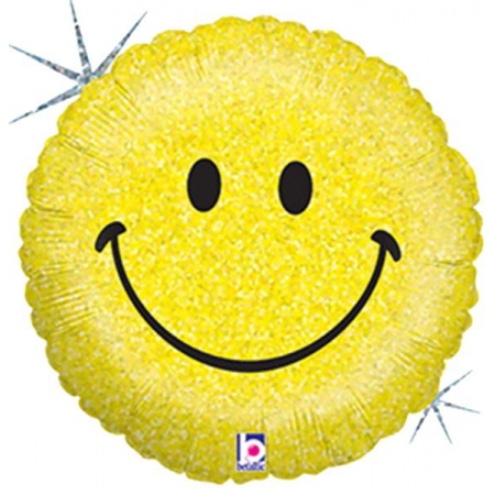 Μπαλονι Foil 45Cm Smile Face  – ΚΩΔ.:86605-Bb