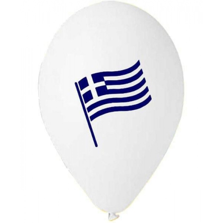 Τυπωμενα Μπαλονια Latex Ελληνικη Σημαια 12" (30Cm) – ΚΩΔ.:13512336-Bb