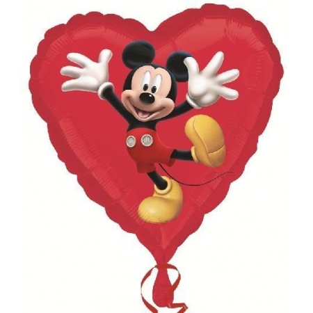 Μπαλονι Foil 45Cm Mickey Mouse Κοκκινη Καρδια – ΚΩΔ.:22945-Bb
