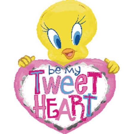 Μπαλονι Foil 110X85Cm Super Shape Ροζ Tweety «Be My Tweetheart» - ΚΩΔ.:514352-Bb
