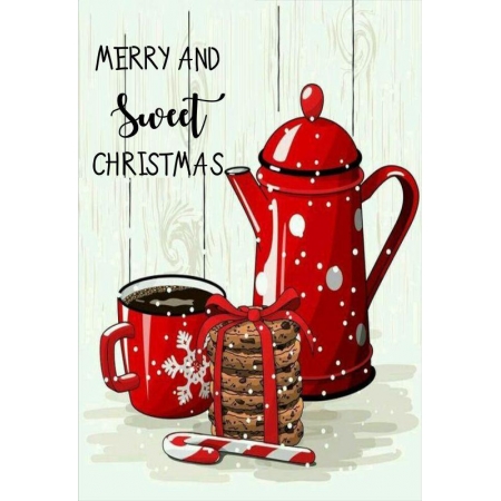 Χριστουγεννιατικη Καρτα Merry & Sweet Xmas - ΚΩΔ:Xk14001K-2-Bb