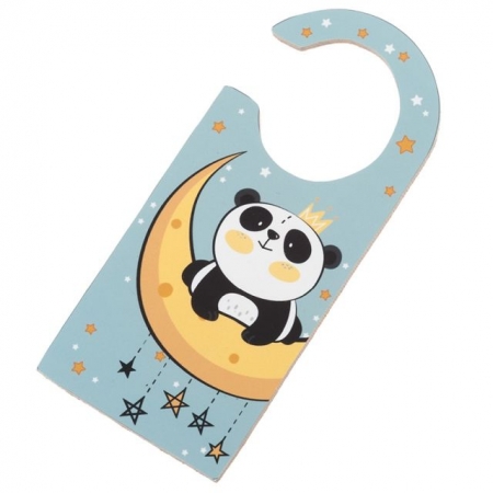 Ξυλινο Διακοσμητικο Πορτας Panda - ΚΩΔ:Dp910-Pr