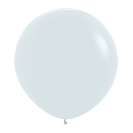 Ασπρα Μπαλονια 24΄΄ (60Cm)  Latex – ΚΩΔ.:13524005-Bb