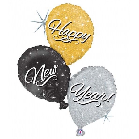 Μπαλονι Foil 102Cm «New Year» – ΚΩΔ.:35198H-P-Bb