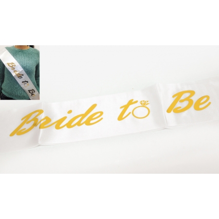 Κορδελα Σατεν Bride To Be 160X9.5Cm - ΚΩΔ:501306